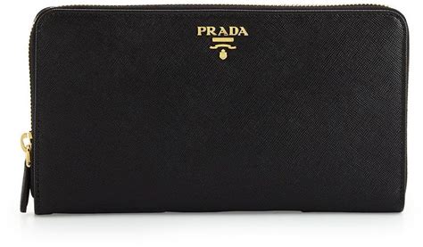 prada textured leather travel wallet|Prada wallet price list.